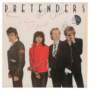 Lot #5589 The Pretenders Signed Album