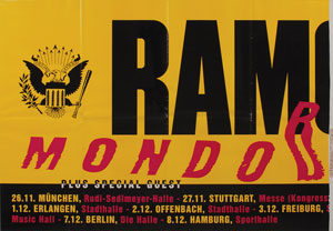 Lot #5526  Ramones Pair of European Concert Posters - Image 2
