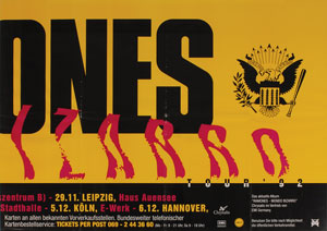 Lot #5526  Ramones Pair of European Concert Posters - Image 3