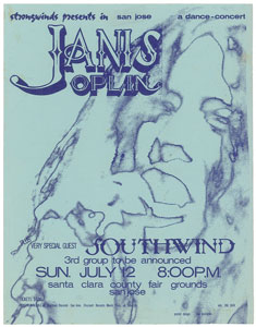 Lot #5362 Janis Joplin Handbills - Image 2