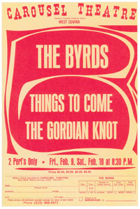 Lot #5347 The Byrds Handbill