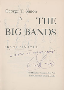 Lot #5195  Jazz and Big Band Signed Book - Image 3