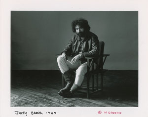 Lot #5138 Jerry Garcia Photograph by Herb Greene