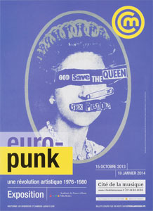 Lot #5540  Sex Pistols Euro Punk Museum Exhibition Poster - Image 1