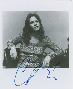 Lot #5481 Carole King Signed Photograph