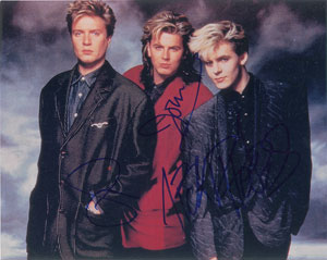 Lot #5571  Duran Duran Signed Photograph - Image 1