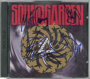 Lot #5662  Soundgarden Signed CD - Image 1