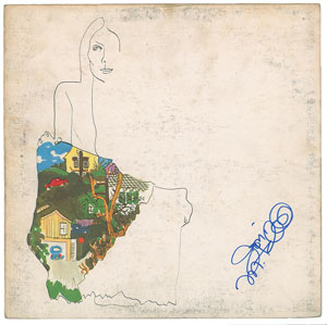 Lot #5365 Joni Mitchell Signed Album - Image 1