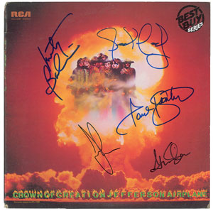Lot #5360  Jefferson Airplane Signed Album - Image 1