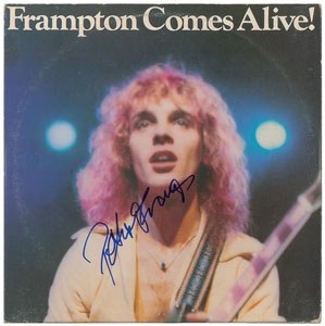 Lot #5465 Peter Frampton Signed Album - Image 1