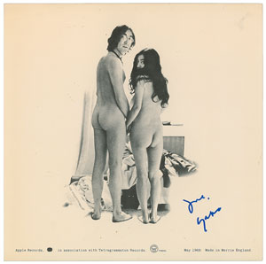 Lot #5066 Yoko Ono Signed Album