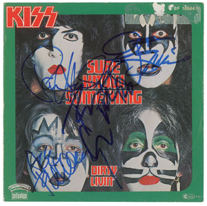 Lot #5482  KISS Signed 45 RPM Record - Image 1