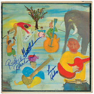 Lot #5434 The Band Signed Album