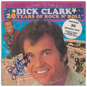 Lot #5281 Dick Clark Signed Album - Image 1