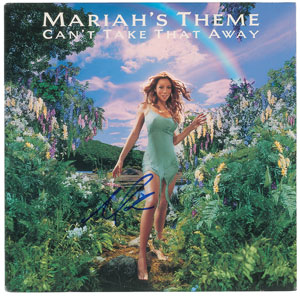 Lot #5648 Mariah Carey Signed Album - Image 1