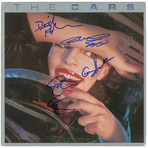 Lot #5448 The Cars Signed Album