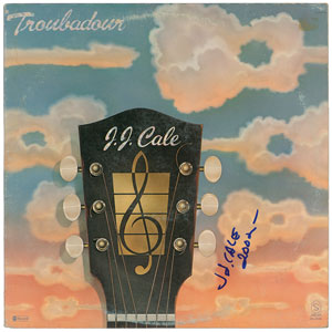 Lot #5446 J. J. Cale Signed Album - Image 1