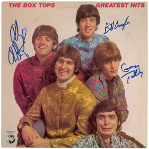 Lot #5341 The Box Tops Signed Album - Image 1