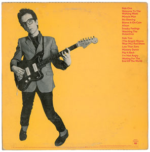 Lot #5457 Elvis Costello Signed Album - Image 2