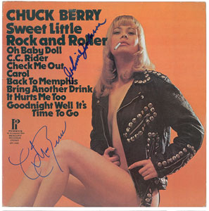 Lot #5278 Chuck Berry Signed Album - Image 1