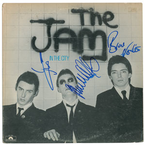 Lot #5539 The Jam Signed Album