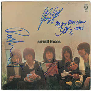 Lot #5374  Small Faces Signed Album