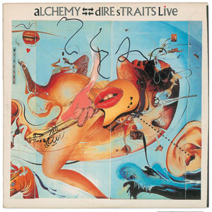 Lot #5569  Dire Straits: Mark Knopfler Signed Album - Image 1