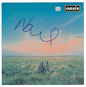 Lot #5652  Oasis: Noel and Liam Gallagher Signed Album - Image 1