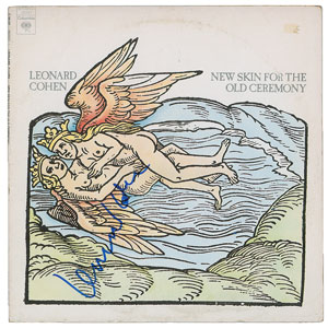 Lot #5454 Leonard Cohen Signed Album