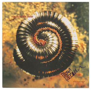 Lot #5659 Trent Reznor Twice-Signed Album - Image 1