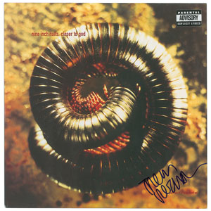 Lot #5659 Trent Reznor Twice-Signed Album - Image 2