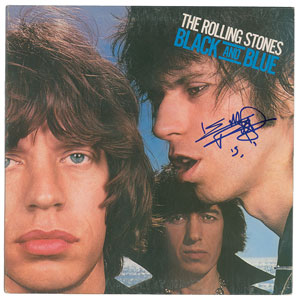 Lot #5104 Keith Richards Signed Album
