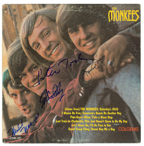 Lot #5366 The Monkees Signed Album