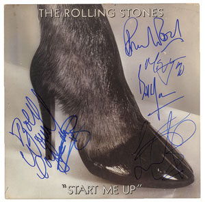 Lot #5117  Rolling Stones Signed Album