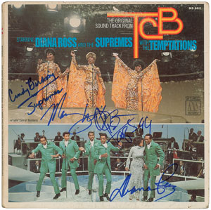 Lot #5375 The Supremes Signed Album