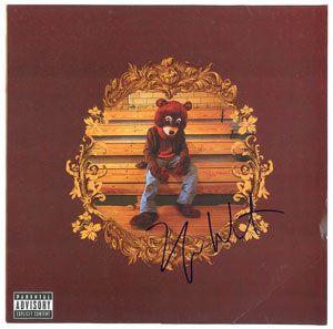Lot #5675 Kanye West Signed Album - Image 1