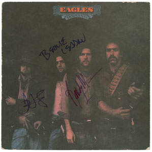 Lot #5462 The Eagles Signed Album - Image 1