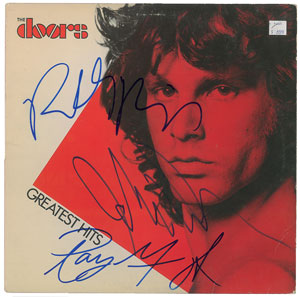 Lot #5129 The Doors Signed Album - Image 1