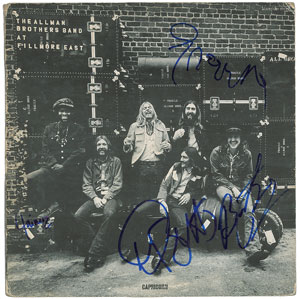 Lot #5431  Allman Brothers Signed Album - Image 1