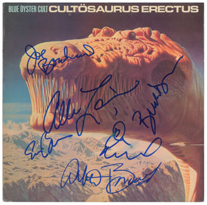 Lot #5438  Blue Oyster Cult Signed Album - Image 1