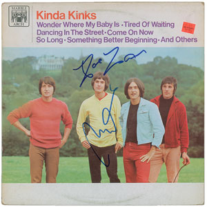 Lot #5363 The Kinks Signed Album - Image 1