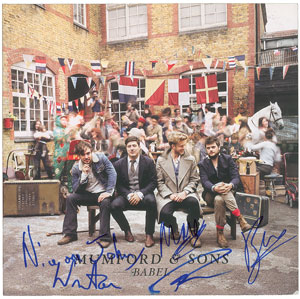 Lot #5673  Mumford and Sons Signed Album - Image 1