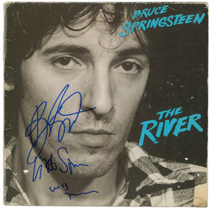 Lot #5421 Bruce Springsteen Signed Album