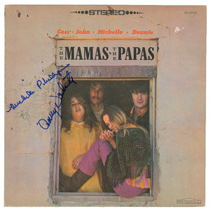 Lot #5364 The Mamas and the Papas Signed Album - Image 1