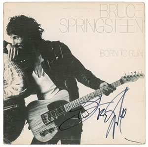 Lot #5422 Bruce Springsteen Signed Album