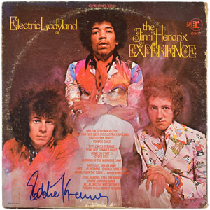 Lot #5358 Jimi Hendrix Bandmates Signed Album - Image 3