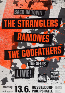 Lot #5527  Ramones Pair of German Concert Posters - Image 2