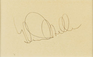 Lot #5252 Glenn Miller Signature - Image 2