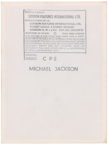 Lot #5162 Michael Jackson Original Vintage Photograph - Image 2