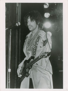 Lot #5611  Prince 1981 Dirty Mind Tour Original Vintage Photograph - Image 1